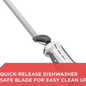 Brand New Electric Carving Knife, BLACK+DECKER White